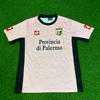 Fabrizio Miccoli Palermo FC Pink Retro Football Jersey