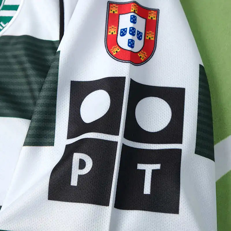 Sporting Lisbon 2001 2003 Season Long Sleeve Football Jersey