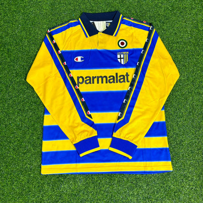 Faustino Asprilla Parma 1999/2000 Retro Long Sleeve Football Jersey Collection