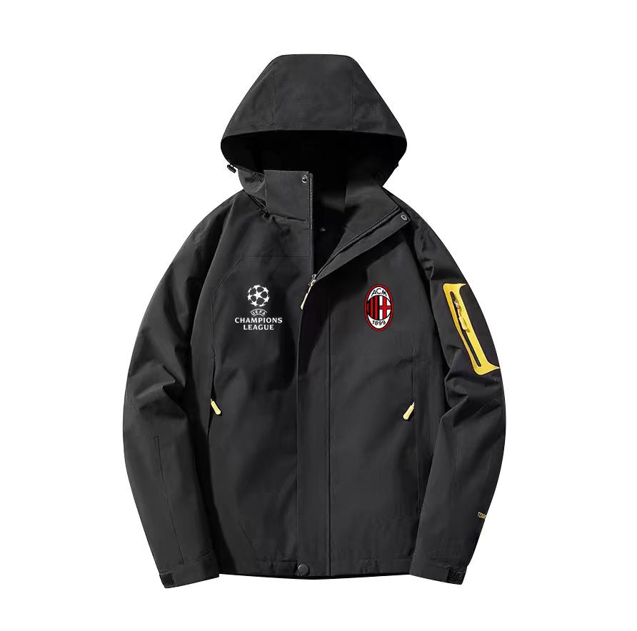 Milan Black Windbreaker Jacket – | Windbreaker Jacke | Coupe-Vent (Copy)