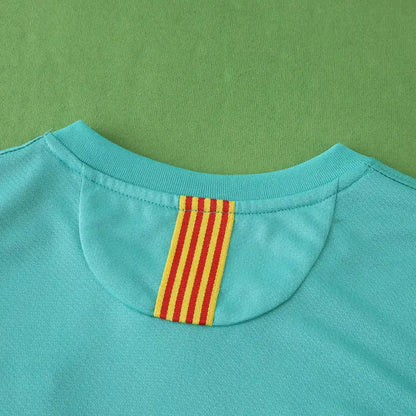 FC Barcelona 2010/11 Retro Kids Football Jersey Kit