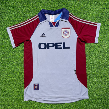 FC Bayern München 1998/99 Saison Grau Auswärts Retro