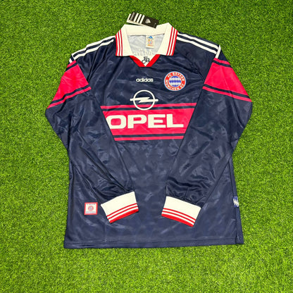 FC Bayern München 1997/98 Saison Langarm Heim Retro