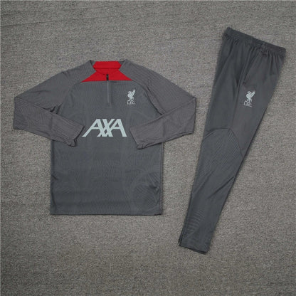 FC Liverpool Tracksuit Grey Training Top Pack