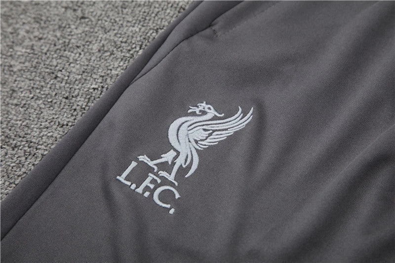 FC Liverpool Tracksuit Grey Training Top Pack