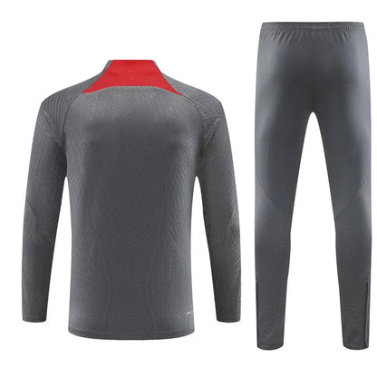 FC Liverpool Tracksuit Grey Training Top Pack