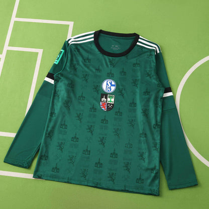 Fc Schalke 04 150th anniversary 2025/2026 Season Long Sleeve Football Jersey
