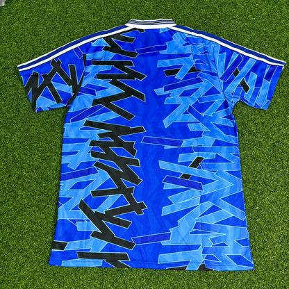 FC Schalke 04 1992/93 Blaues Heimtrikot Fußball retro