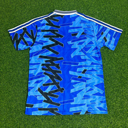 FC Schalke 04 1993/94 Blaues Heimtrikot Retro Fußball