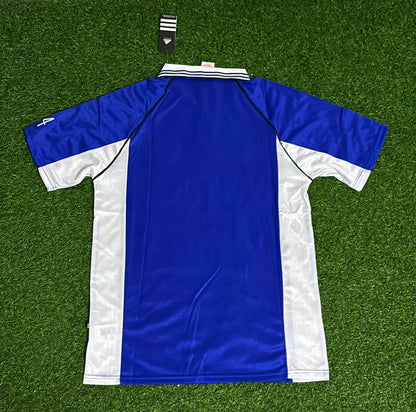 FC Schalke 04 1998 2000 Blaues Heimtrikot Fußball Retro