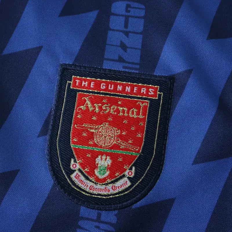 Arsenal FC 94/95 Season Away Royal Blue Retro Football Jersey