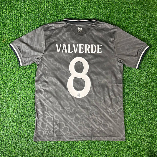 Real Federico Valverde Madrid 2025 Jersey Shirt Trikot Soccer Kit