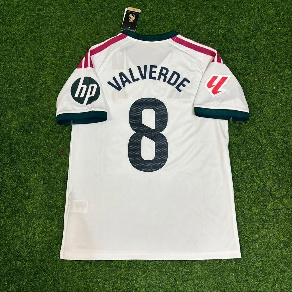 Federico Valverde White Football Jersey