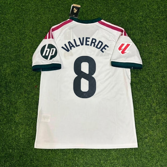 Federico Valverde White Football Jersey