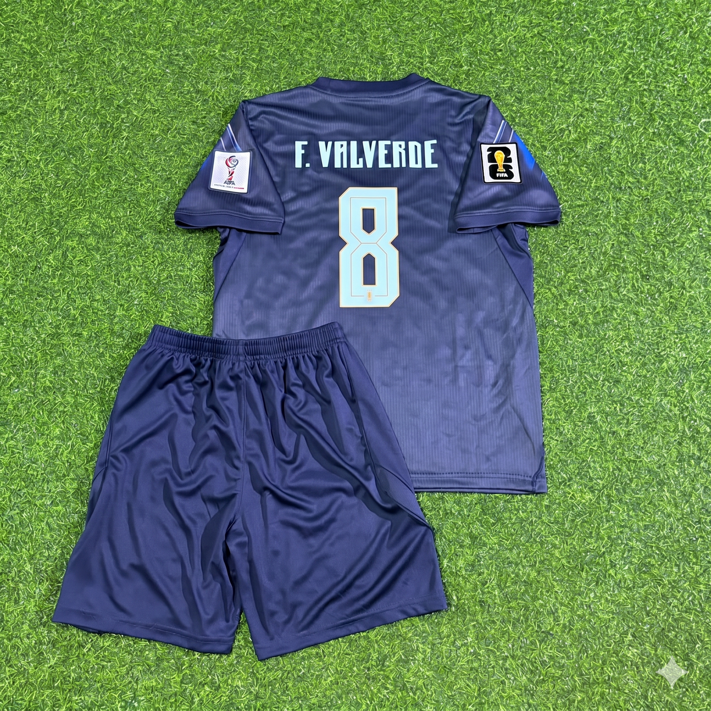 Uruguay World Cup 2026 Federico Valverde Kids Football Jersey