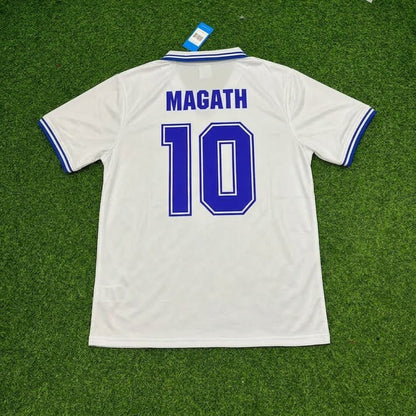 Hamburger SV 1979 Felix Magath #10 /80 Weißes Retro Football Jersey