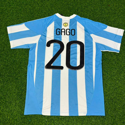 Argentina World Cup 2010 Fernando Gago 20- Retro Football Jersey