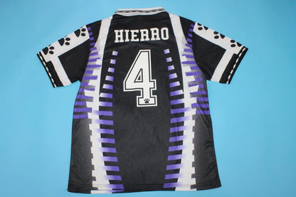 Fernando Hierro #4 Real Madrid 1997-1998 Season Third Jersey
