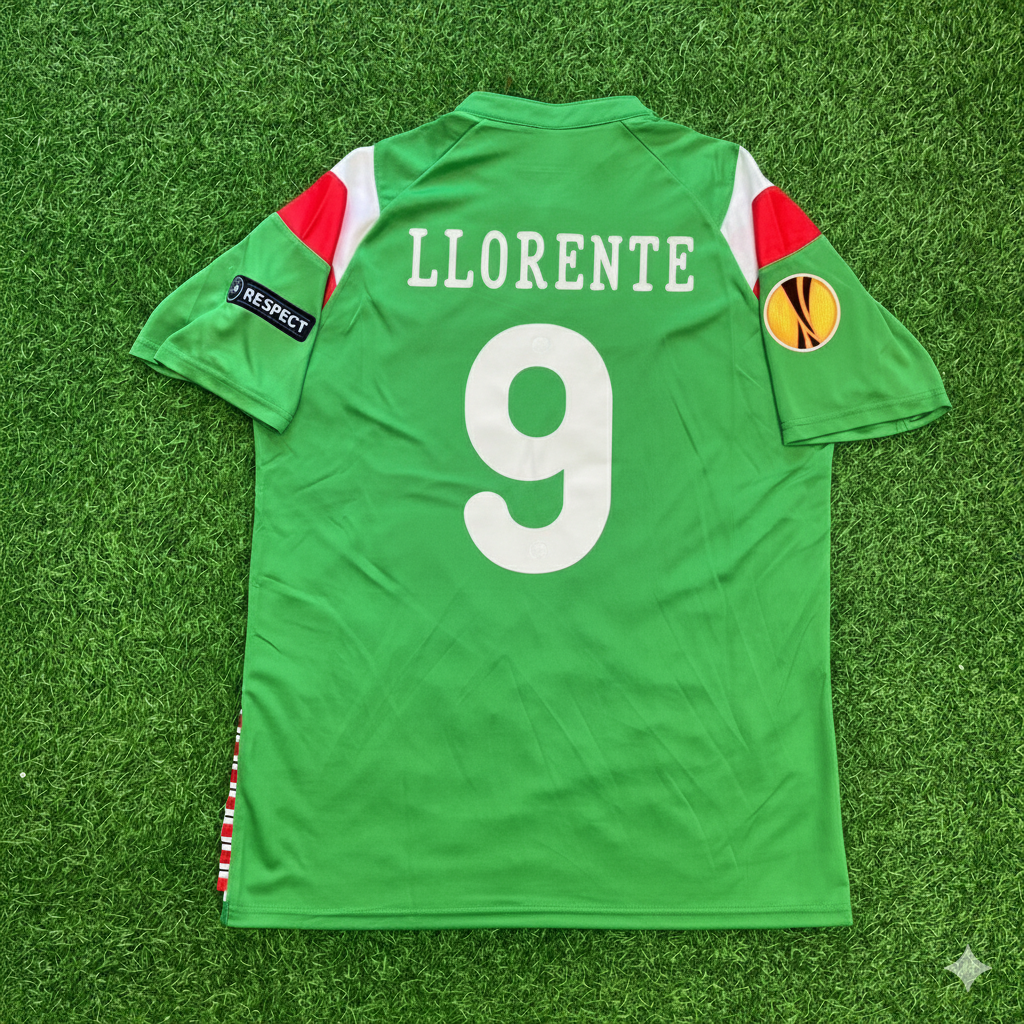 Fernando Llorente Athletic Bilbao 2012 UEFA Final Retro Football Jersey Collection