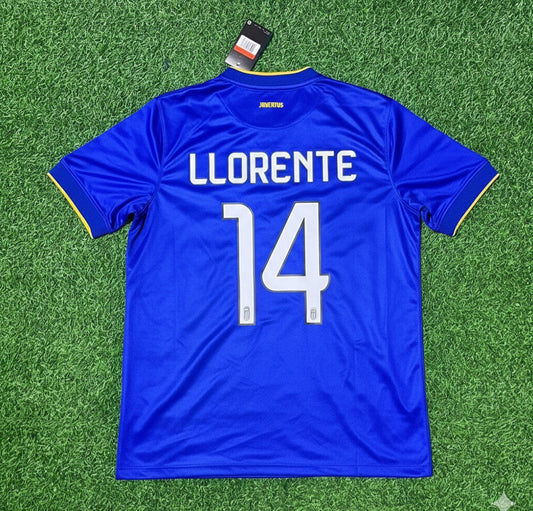 Fernando Llorente Juventus 2014/15 Retro Blue Football Jersey Collection