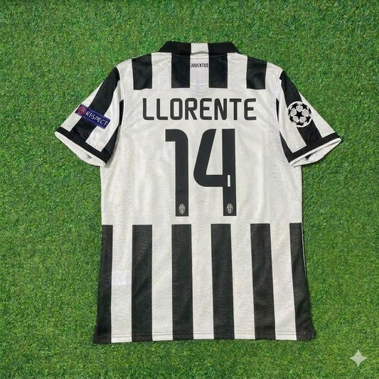 Fernando Llorente 14-Juventus 2014 2015 Retro Football Jersey