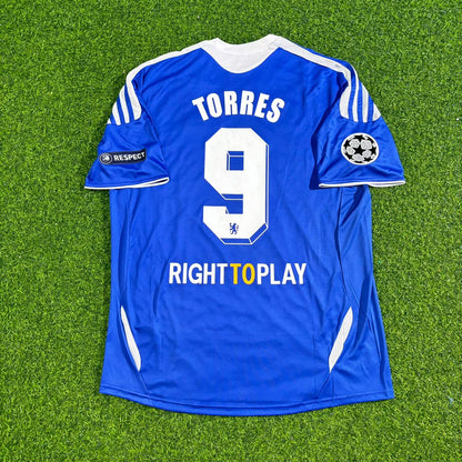 Fernando Torres Chelsea 2012 Champions League Final Football Jersey Kit