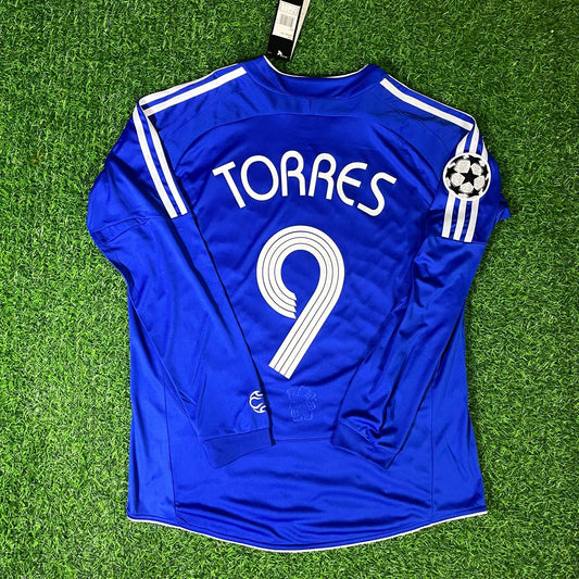 Fernando Torres – Chelsea Retro Blue Kit Jersey – | Trikot | Maillot