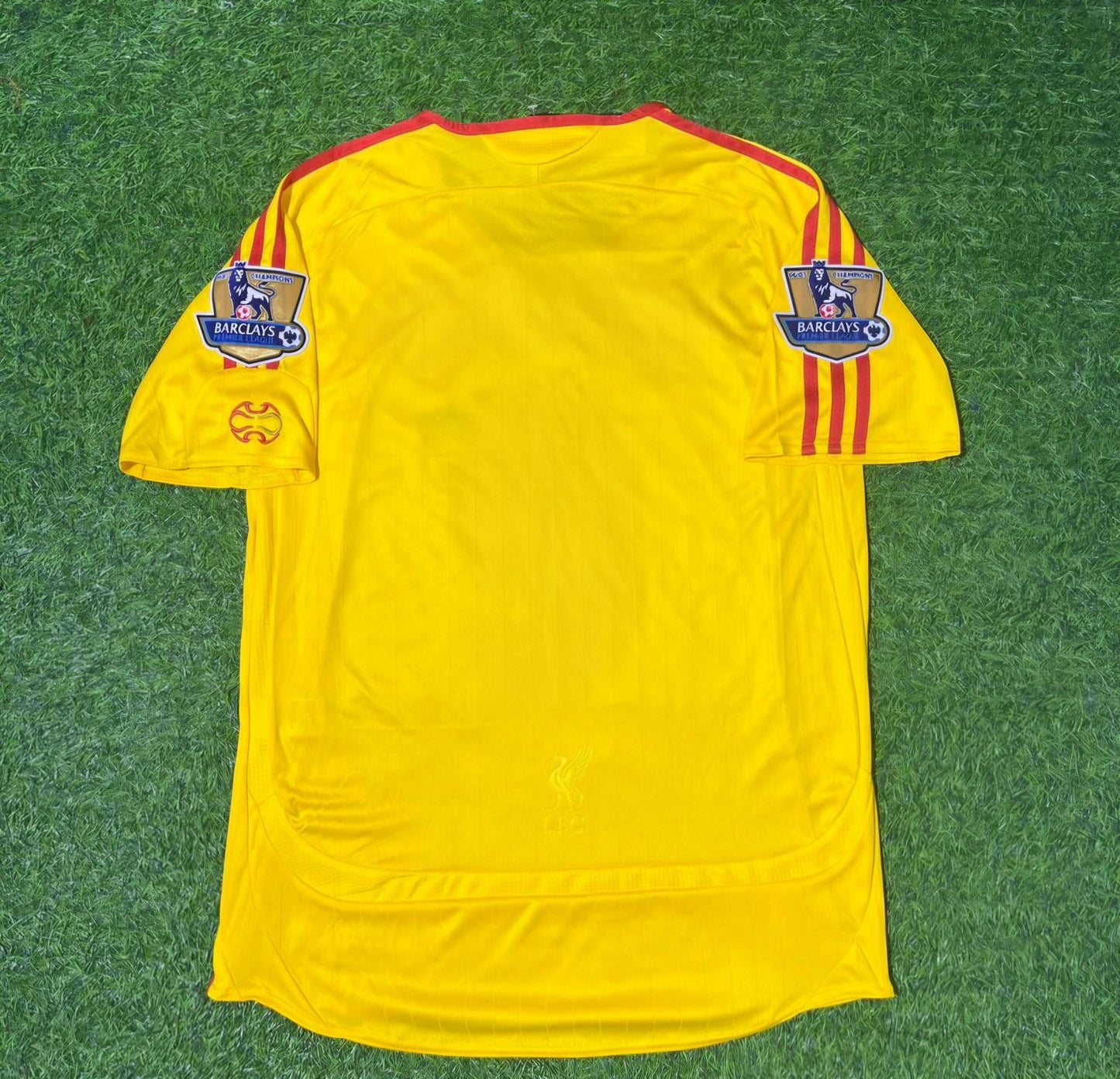 Liverpool FC 2006/2007 Yellow Retro Football Jersey Collection