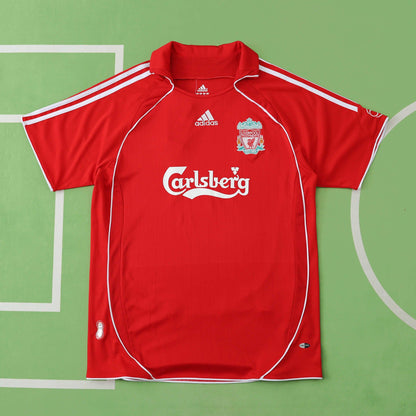 Liverpool 2006 2008 Season Retro Football Jersey Kit