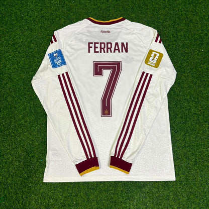 Spain World Cup 2026 Ferrán Torres #7 Away Long Sleeve Jersey Trikot Maillot