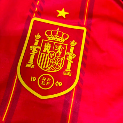 Spain World Cup 2026 Ferran Torres #7 Final Home Long Sleeve Football Jersey