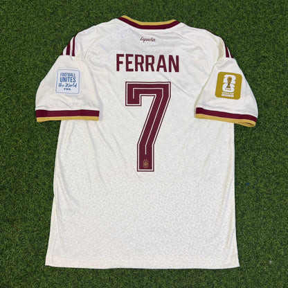 Spain Ferran Torres #7 Two Star 2026 World Cup Champions Away Football Jersey