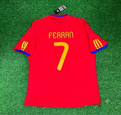 Ferran Torres - Spain Commemorative Retro Football Jersey Kit