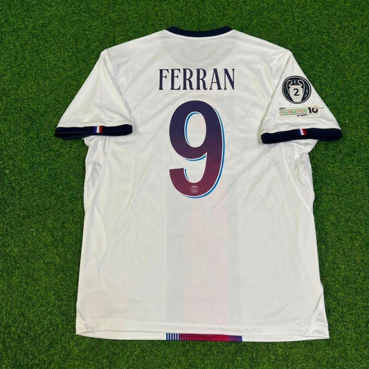 Ferran Torres White Football Jersey
