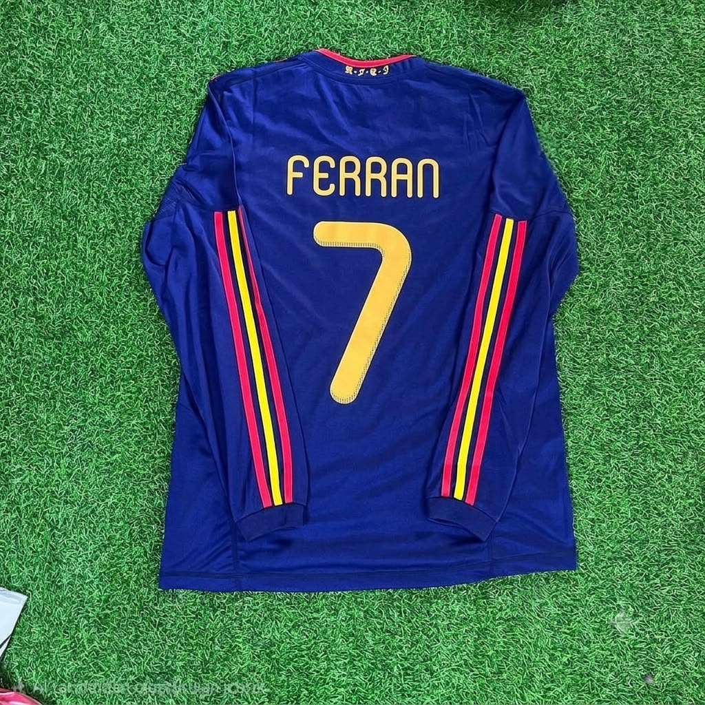 Ferran Torres - Spain Commemorative Retro Football Jersey
