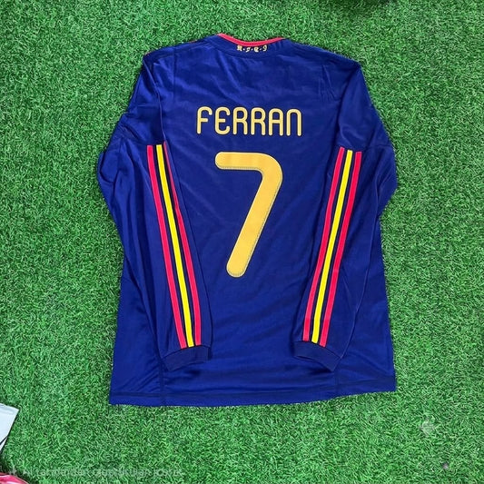 Ferran Torres - Spain Commemorative Retro Football Jersey