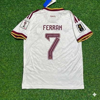 Spain World Cup 2026 Ferrán Torres #7 Away Football Jersey