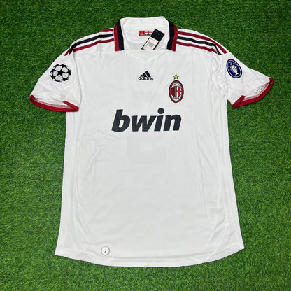 Filippo Inzaghi Milan 2009 2010 Season White Retro Football Jersey