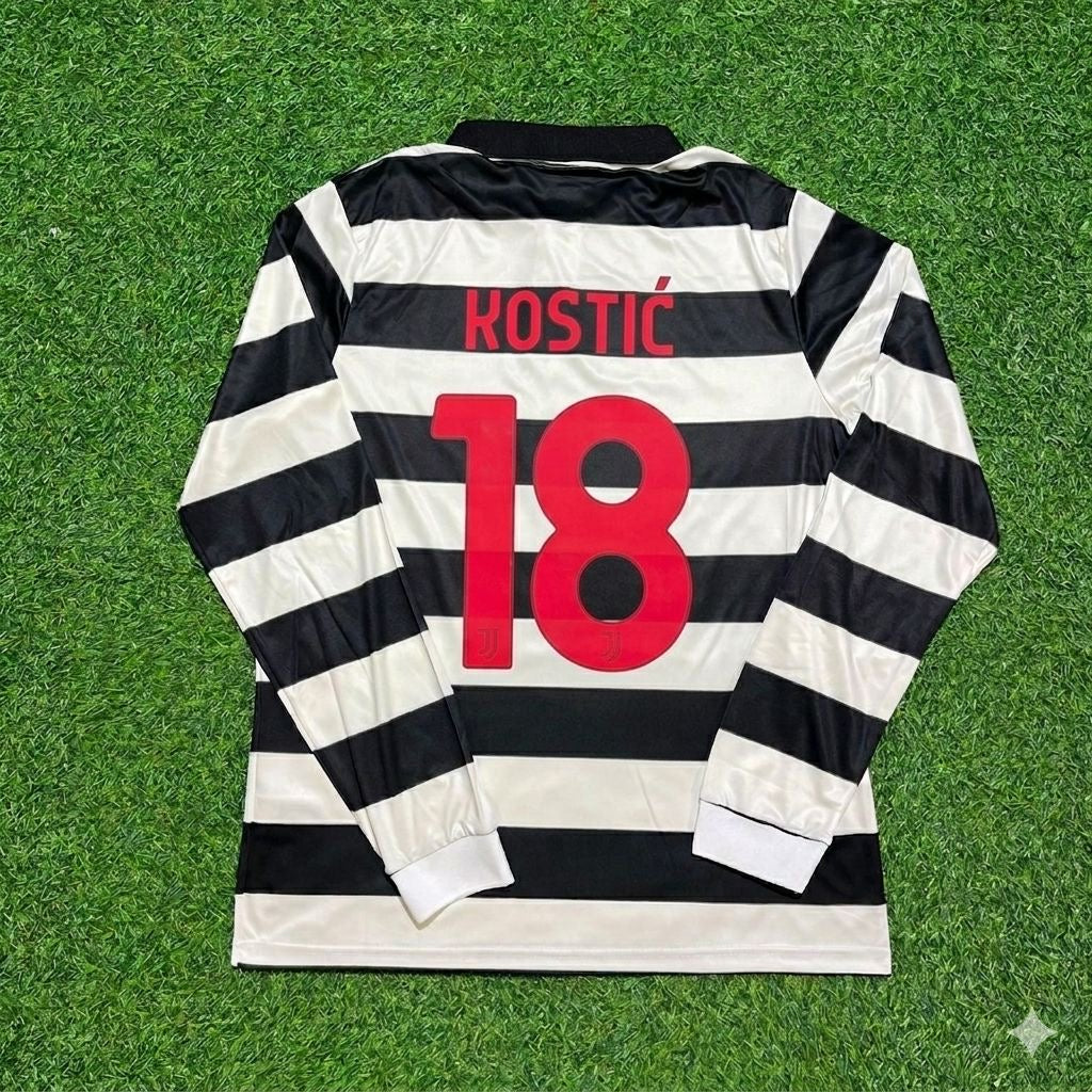 Filip Kostić #18 Juventus Fourth Long Sleeve Football Jersey