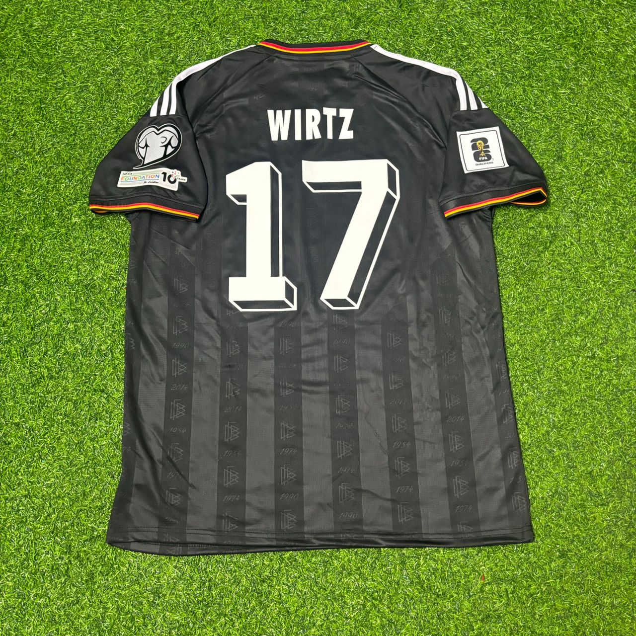 Germany 2026 Florian Wirtz #17 Black Style Soccer Kit Football Jersey