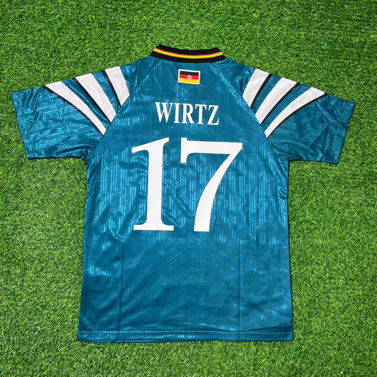Florian Wirtz Deutschland Retro Fußballtrikot World Cup Edition