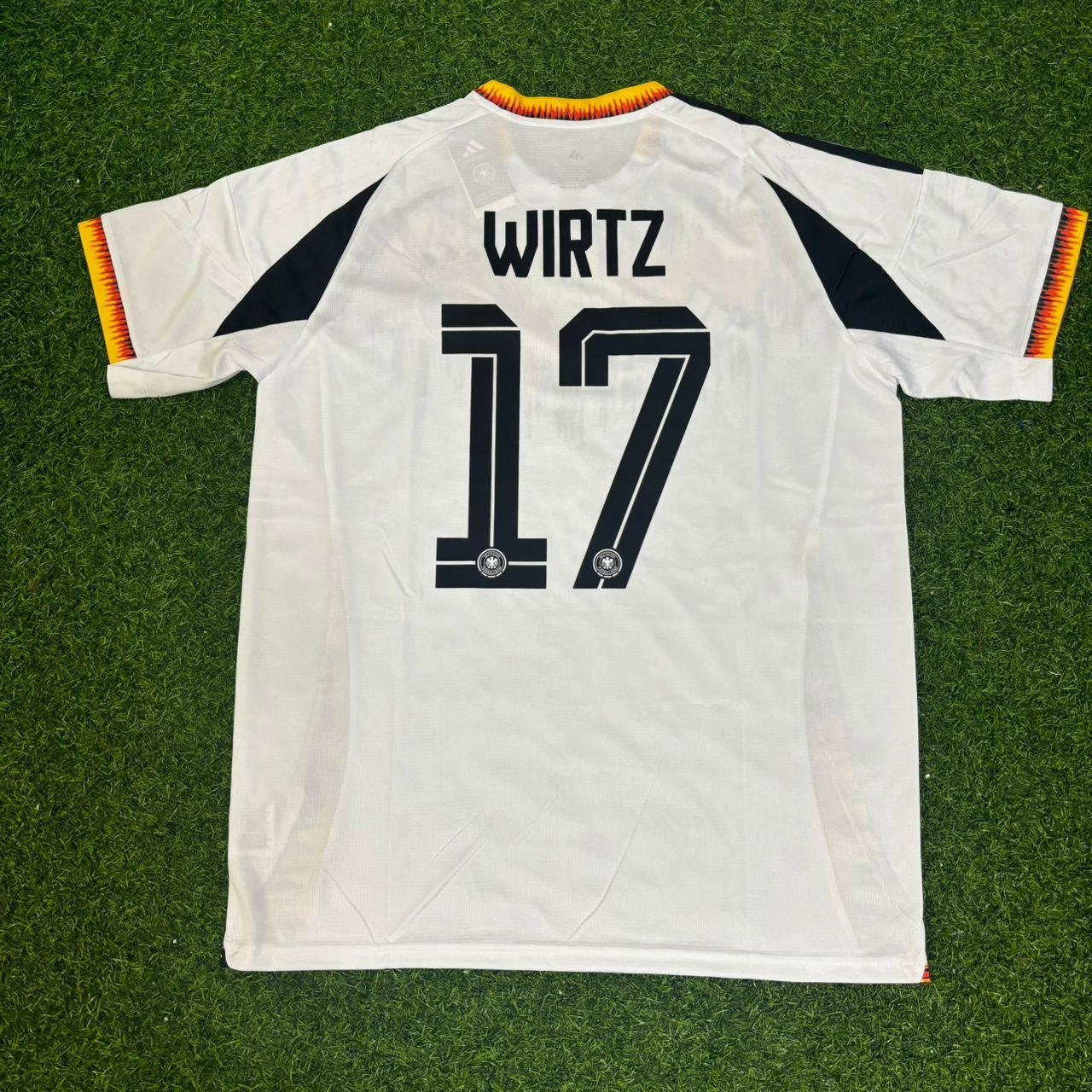 Florian Wirtz Germany Special Edition 2026 World Cup White Jersey