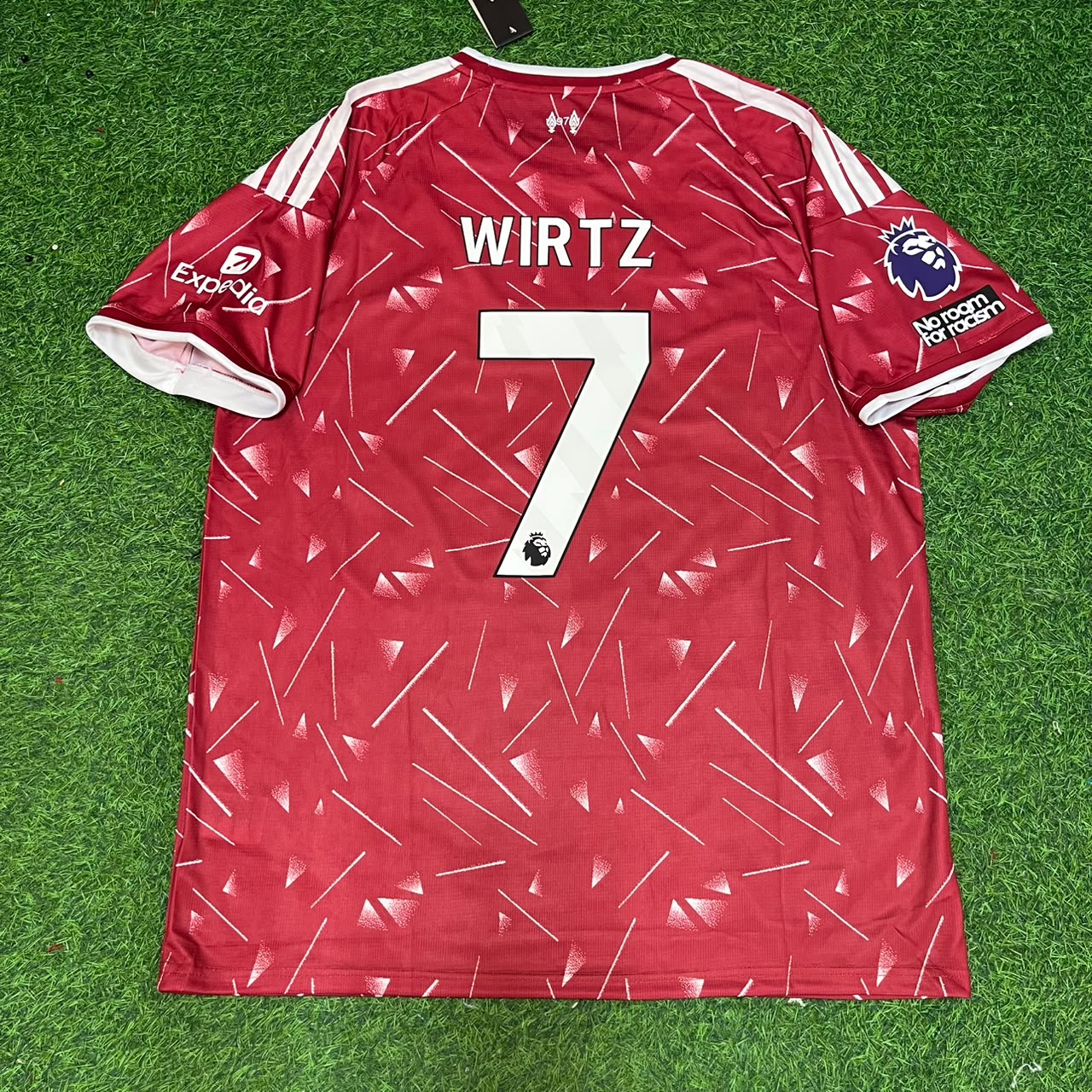 Florian Wirtz Liverpool 2027 Red Home Football Jersey Kit