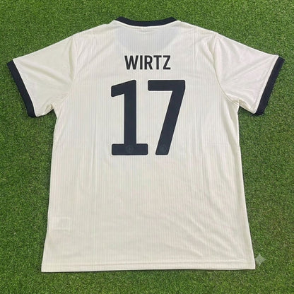 Florian Wirtz Germany 125 Year Special White Football Jersey Kit
