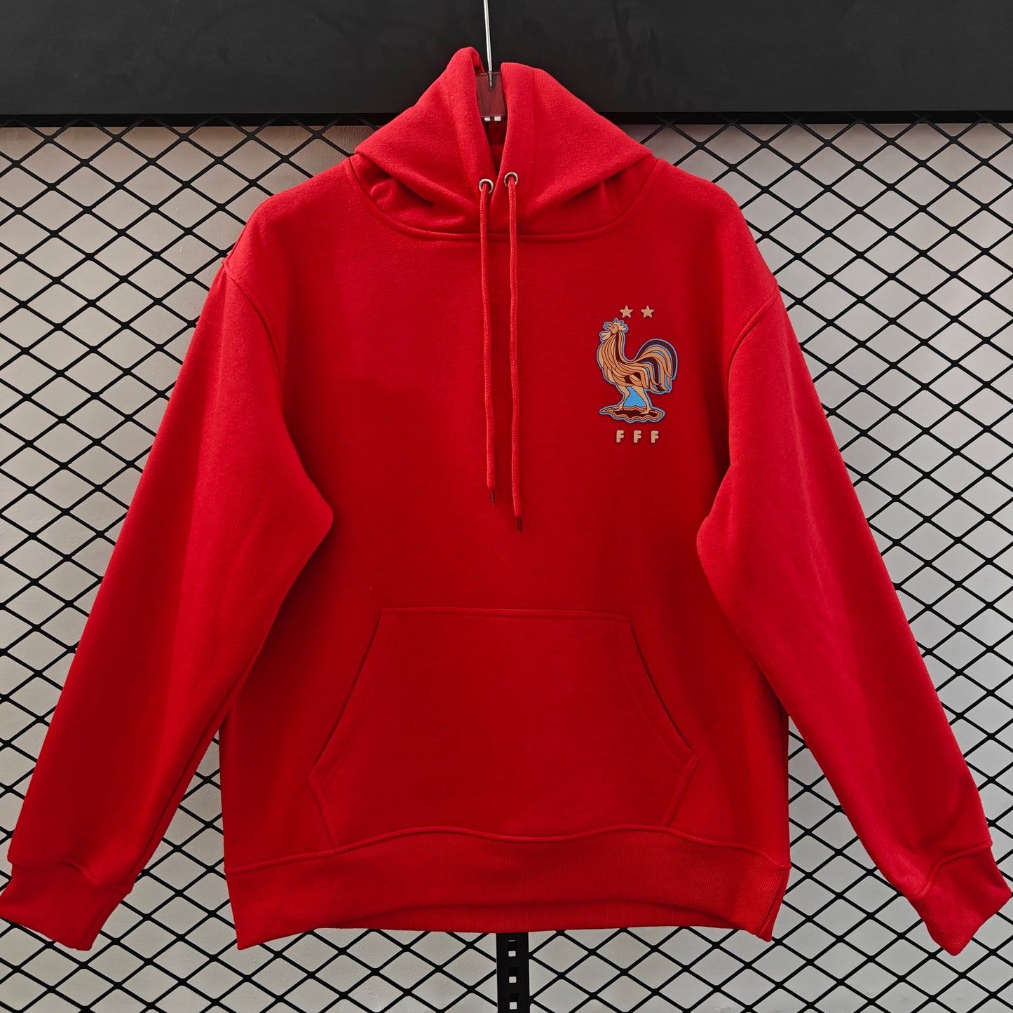 France - Hoodie Winter Fleece- Football Kapuzenpullover Special Edition