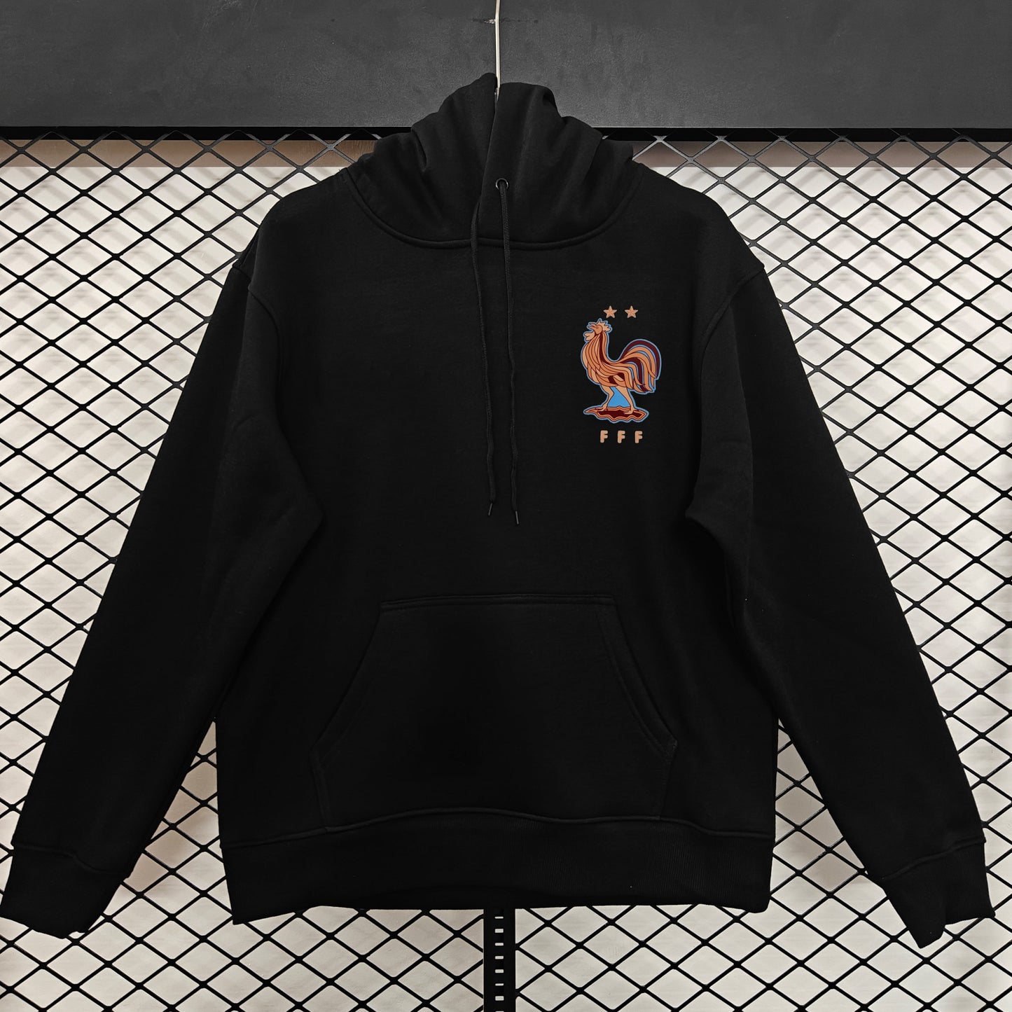 France - Hoodie Winter Fleece- Football Kapuzenpullover Special Edition