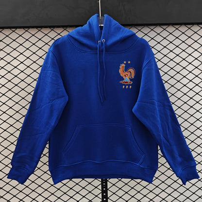 France - Hoodie Winter Fleece- Football Kapuzenpullover Special Edition