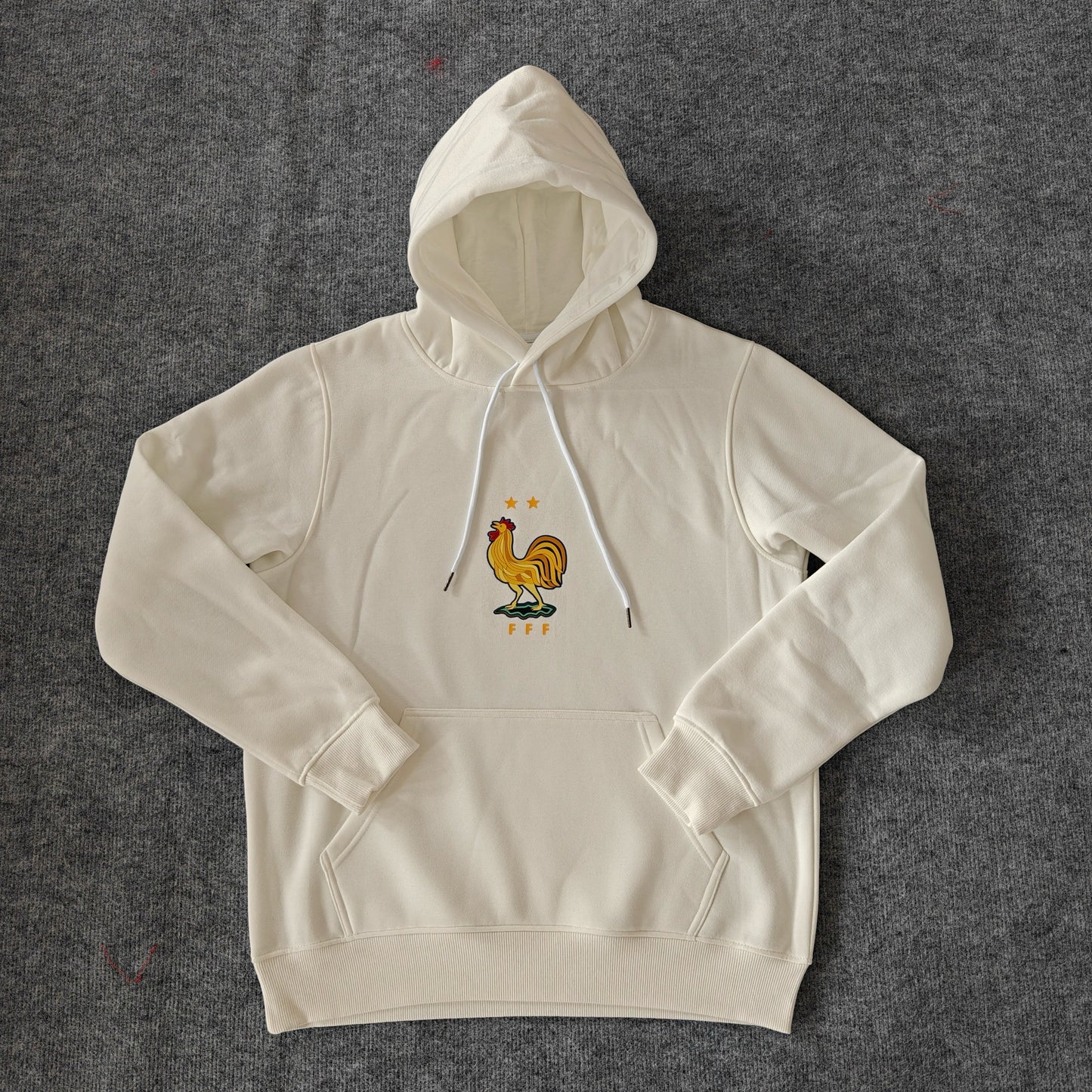 France - Hoodie Winter Fleece- Football Kapuzenpullover Paradise Edition