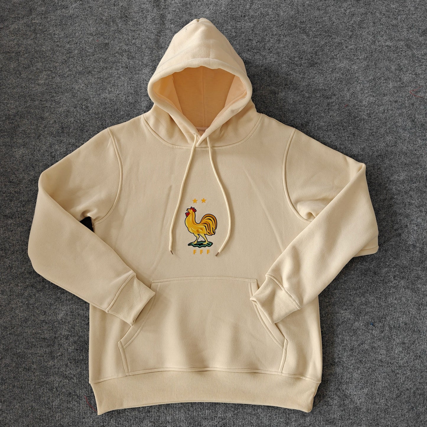 France - Hoodie Winter Fleece- Football Kapuzenpullover Paradise Edition