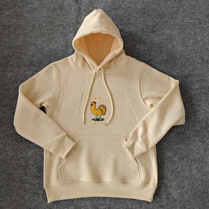 France - Hoodie Winter Fleece- Football Kapuzenpullover Paradise Edition